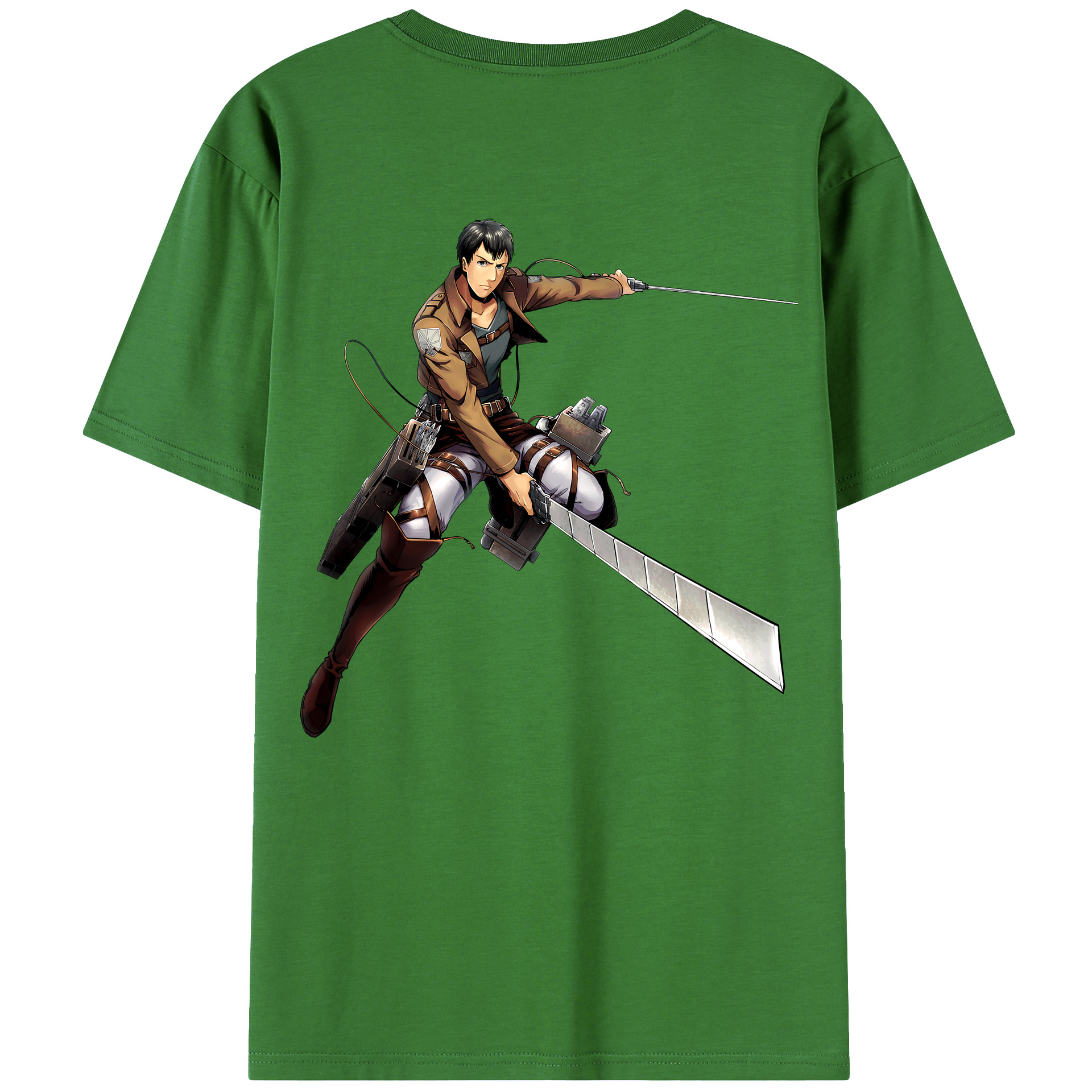 （画像用） 進撃の巨人 ベルトルト・フーバー Attack on Titan Bertholdt Hoover レディース半袖Tシャツ(バックプリント)
